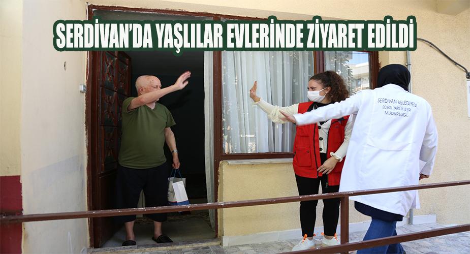Serdivan’da Yaşlılar Evlerinde Ziyaret Edildi