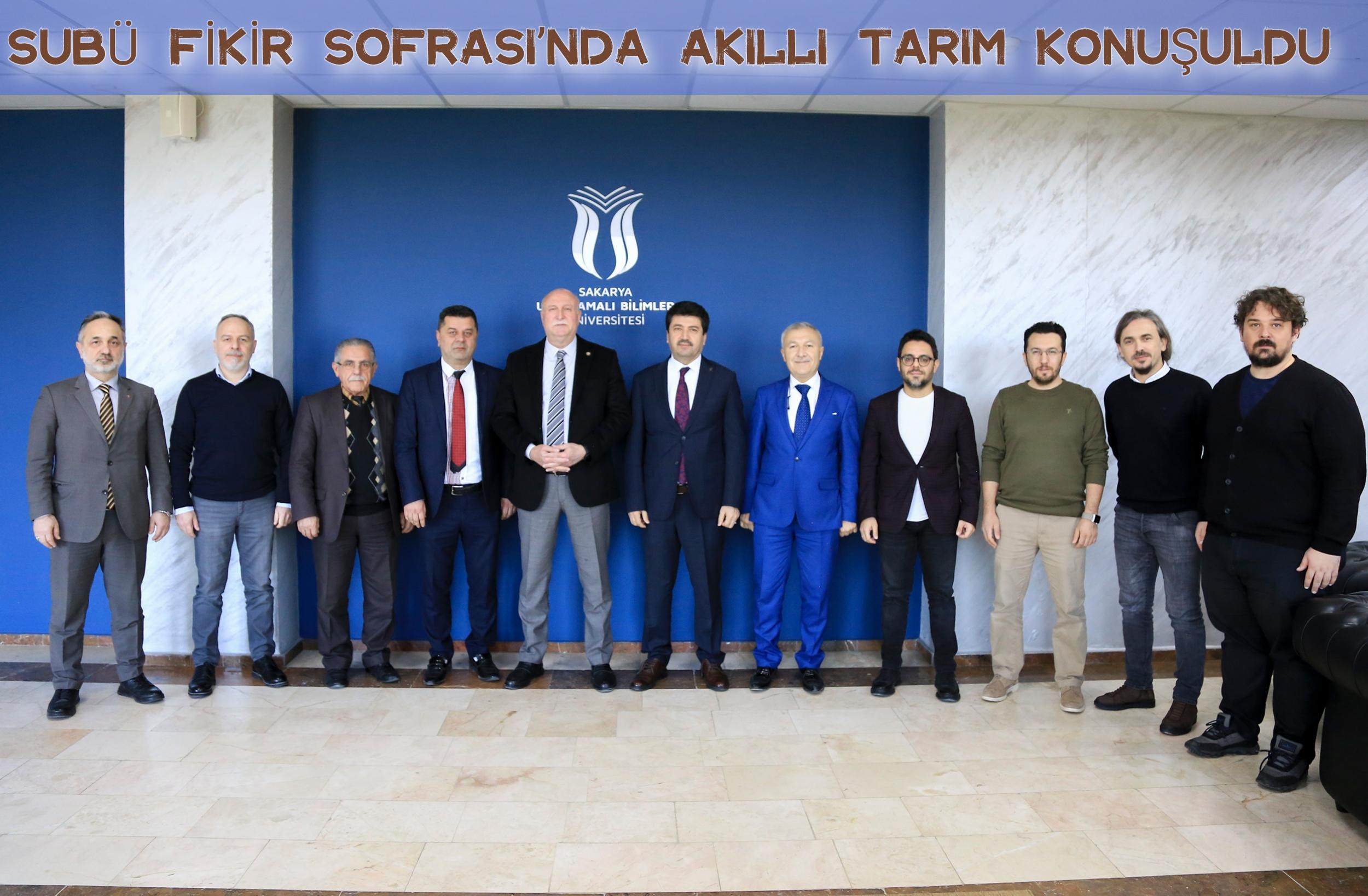 SUBÜ Fikir Sofrası’nda akıllı tarım konuşuldu