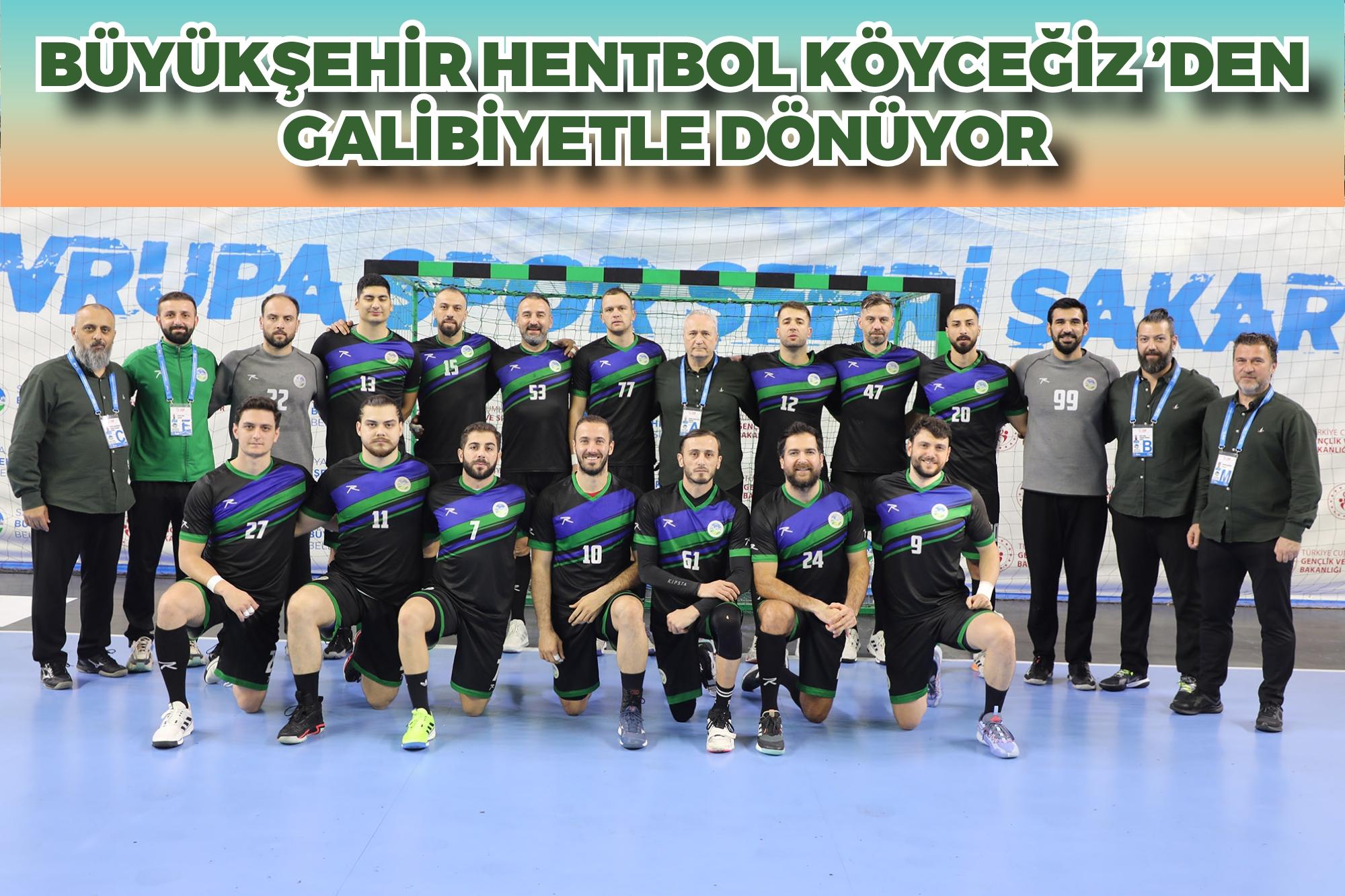 Büyükşehir Hentbol Köyceğiz’den galibiyetle dönüyor
