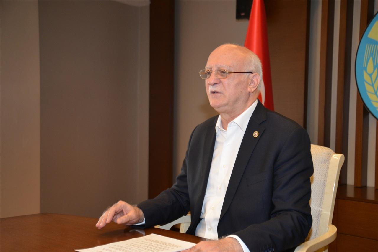 TZOB Başkanı Şemsi Bayraktar Mayıs 2021 Kuraklık Raporunu Açıkladı
