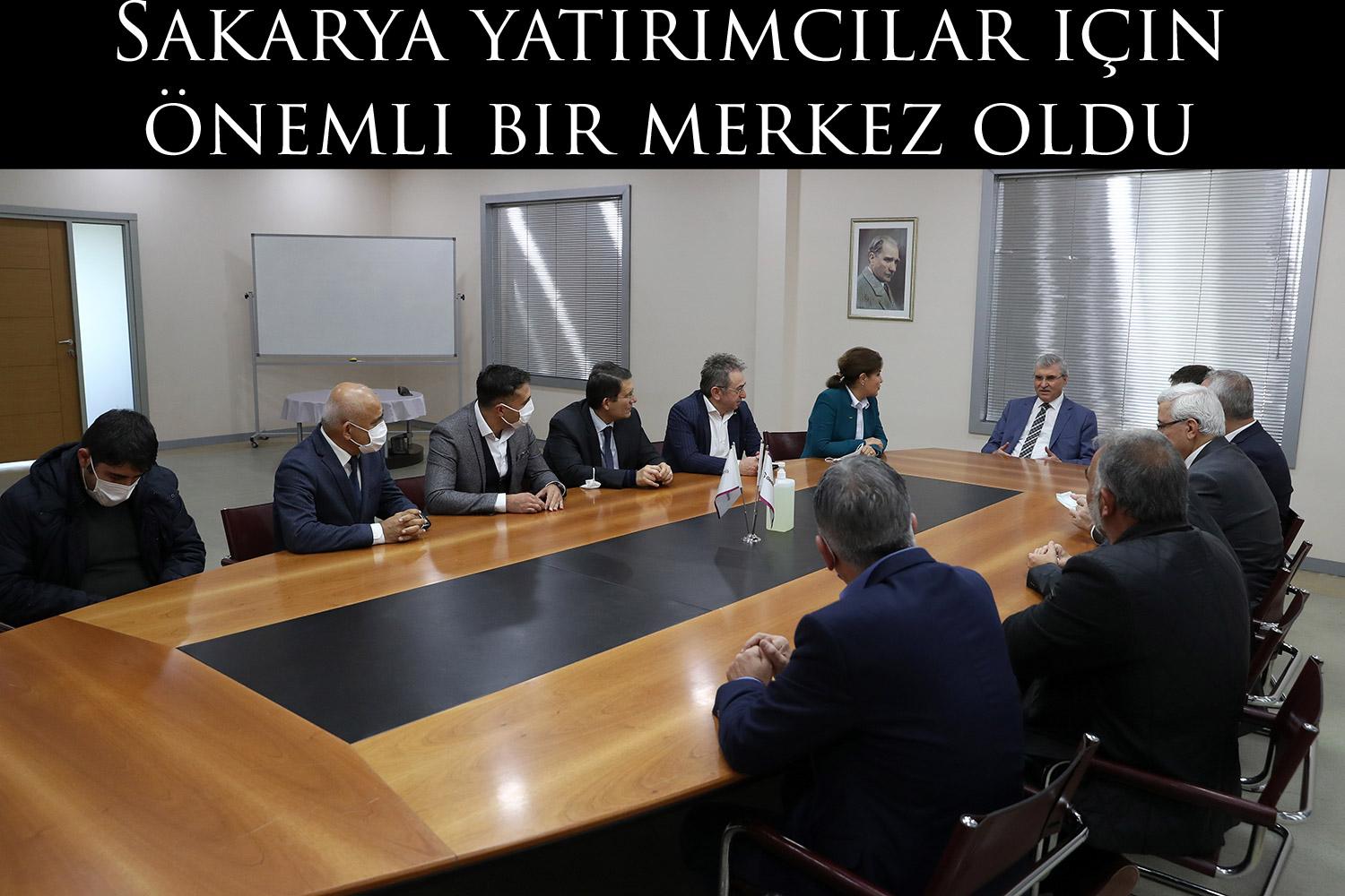 Sakarya yatırımcılar için önemli bir merkez oldu