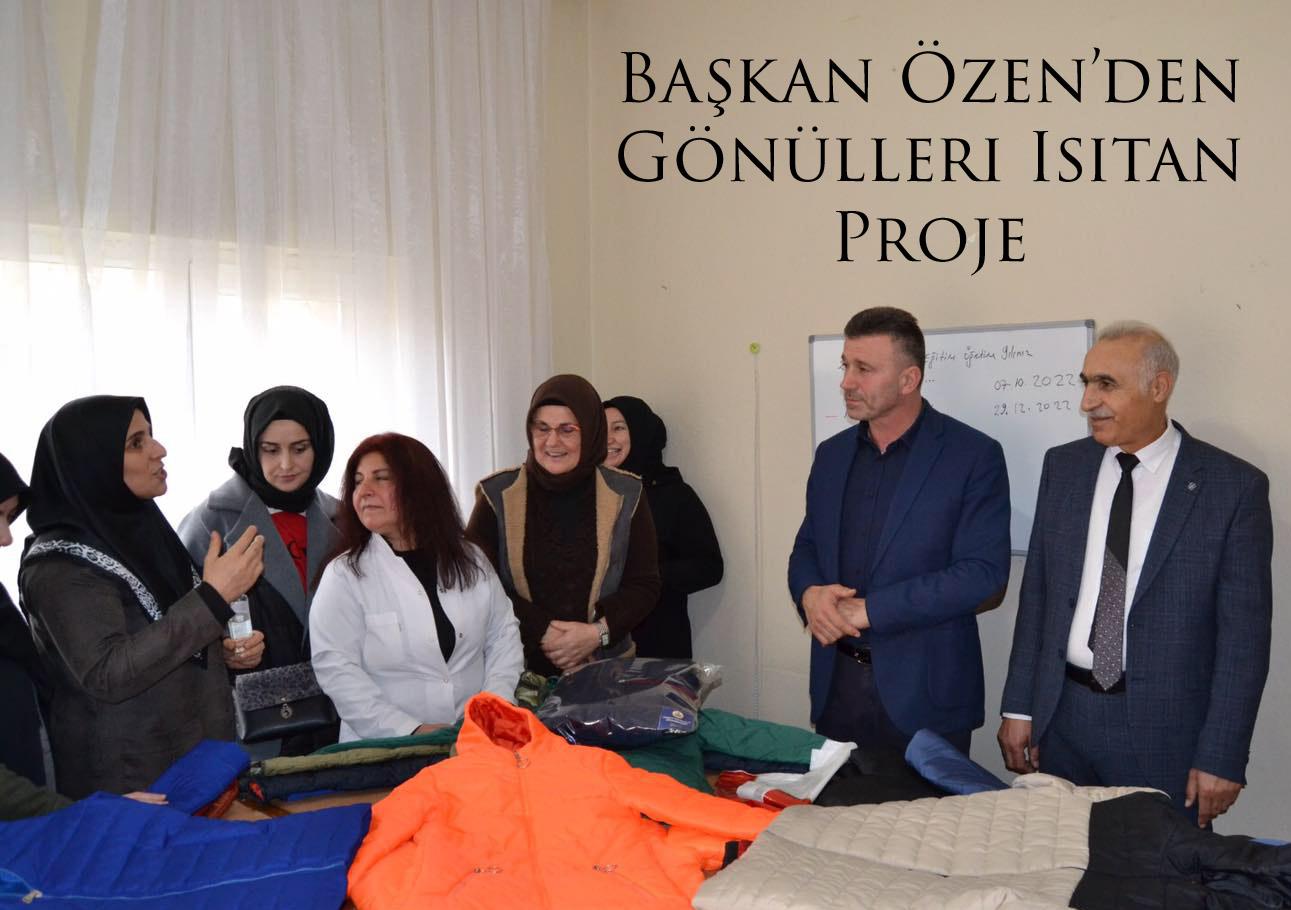 Başkan Özen’den Gönülleri Isıtan Proje