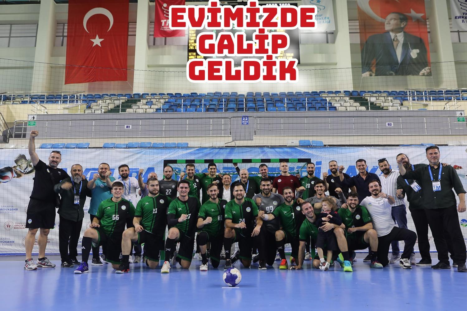 Büyükşehir Hentbol dolu dizgin: Evimizde galip geldik