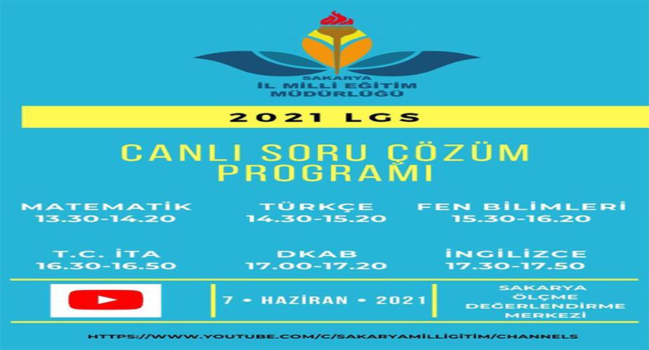 LGS soruları canlı yayında çözülecek