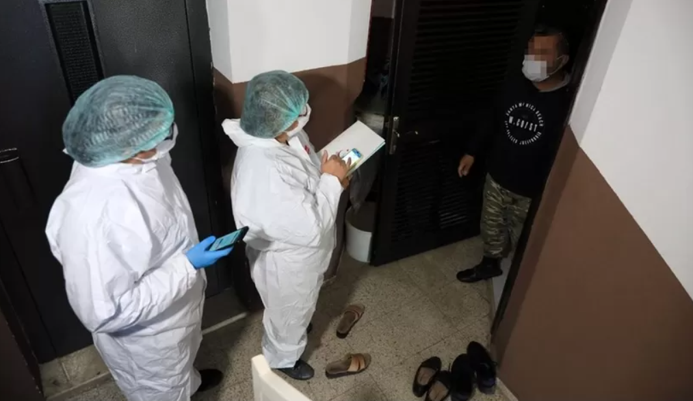 O İlçede Binden Fazla Kişi Karantinaya Alındı 