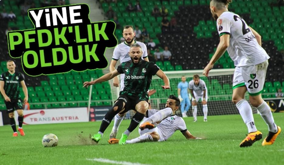 Sakaryaspor PFDK'ya sevk edildi  