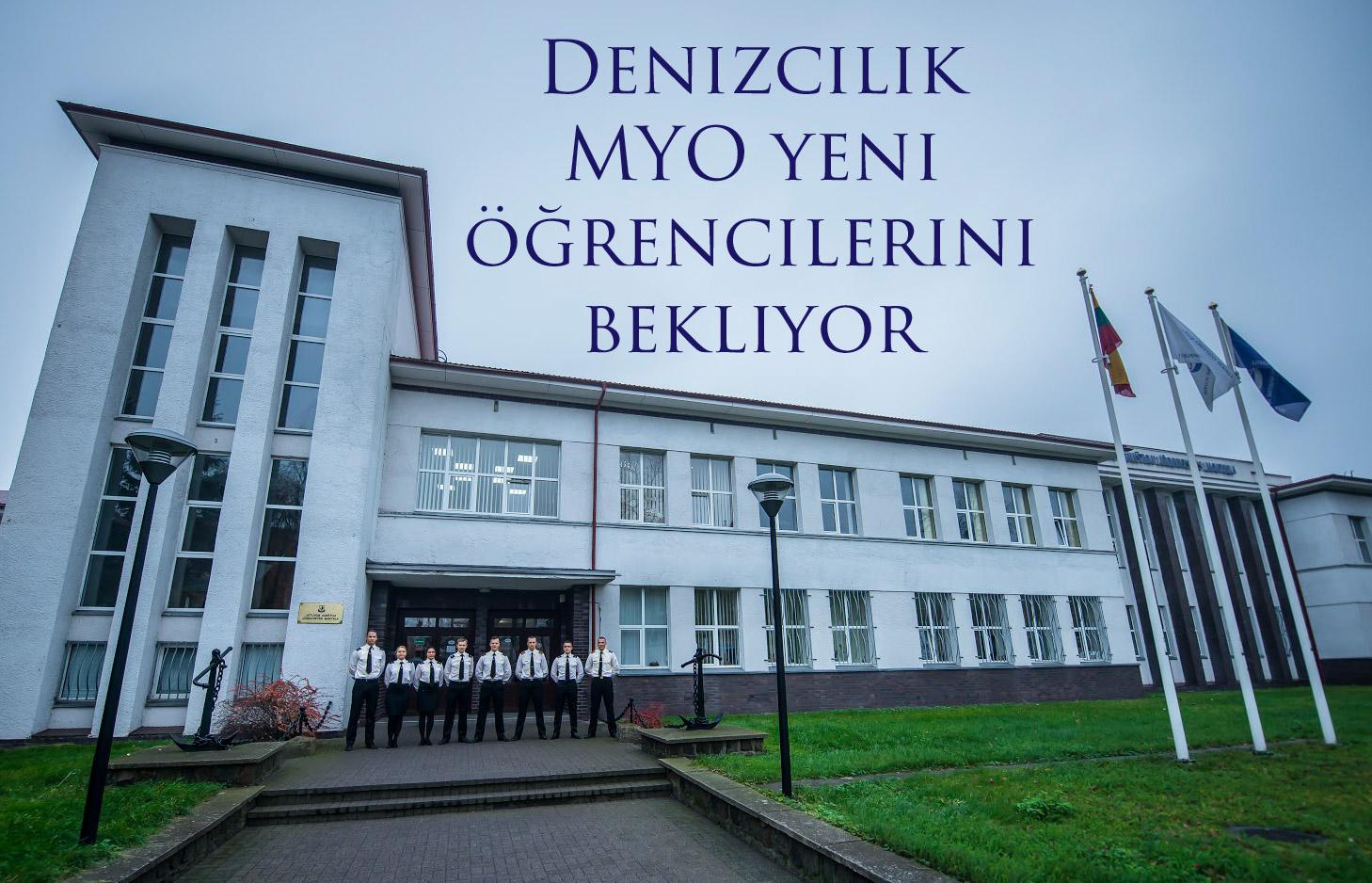 Denizcilik MYO yeni öğrencilerini bekliyor 