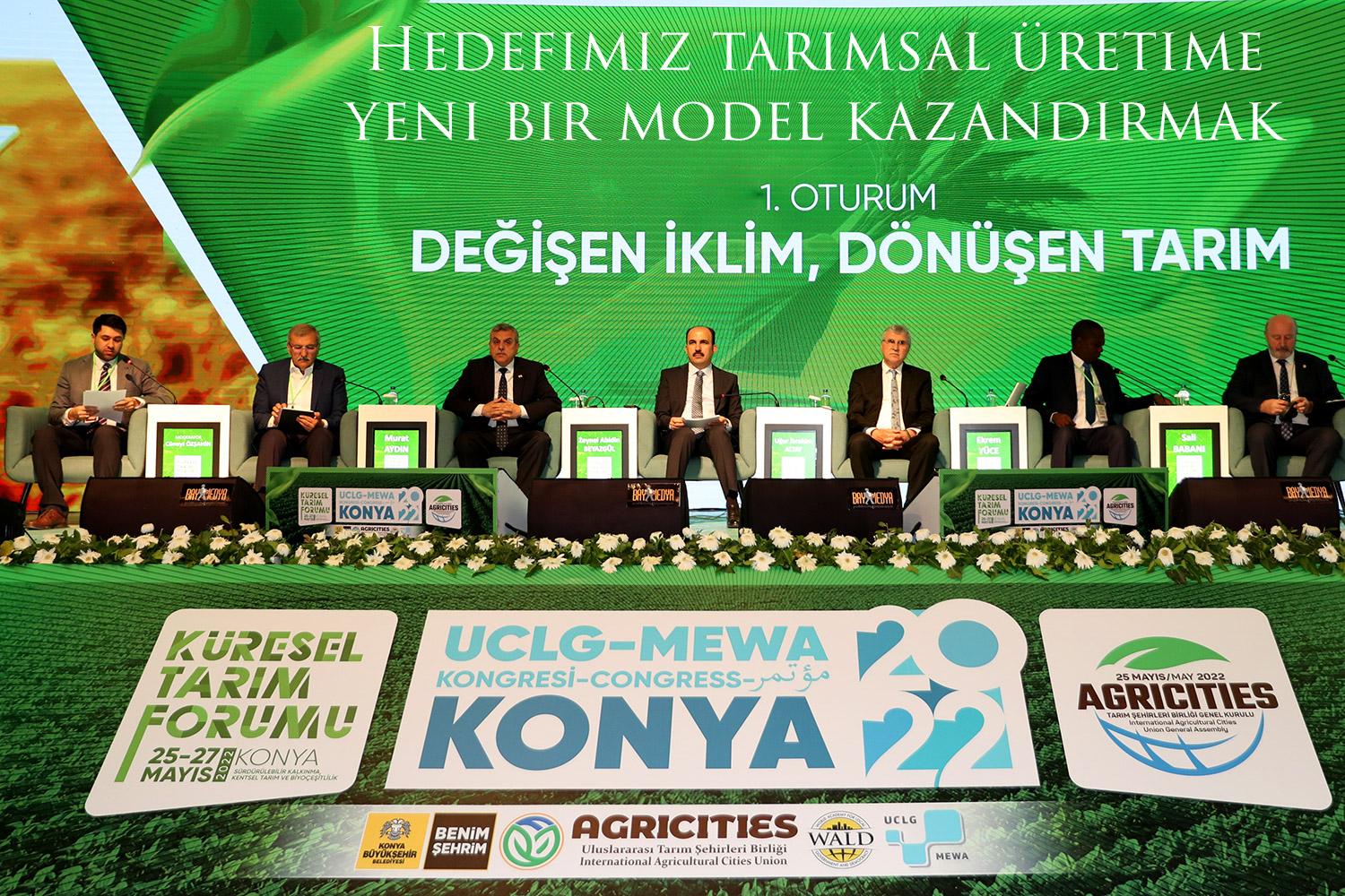 Hedefimiz tarımsal üretime yeni bir model kazandırmak