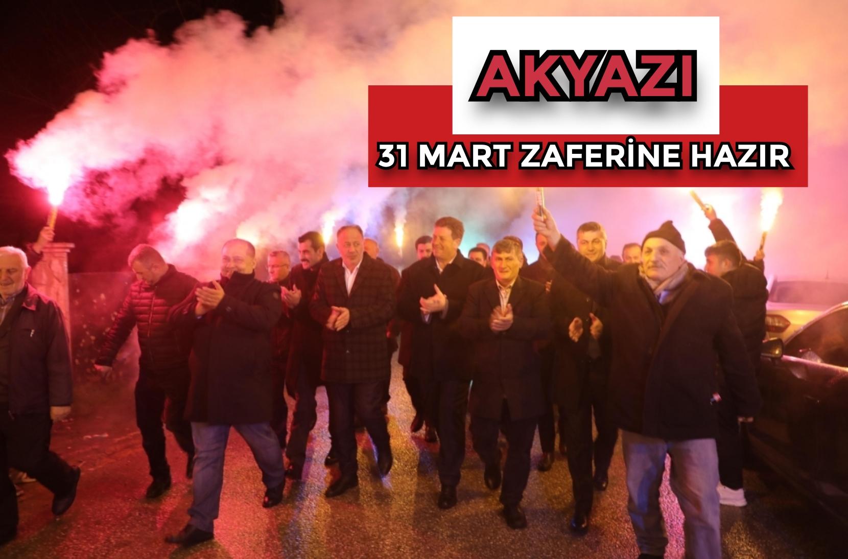 Akyazı 31 Mart zaferine hazır