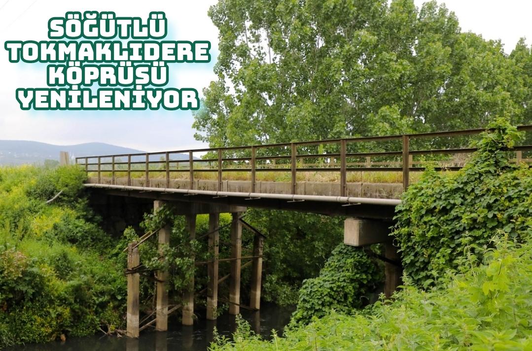 Söğütlü Tokmaklıdere Köprüsü yenileniyor