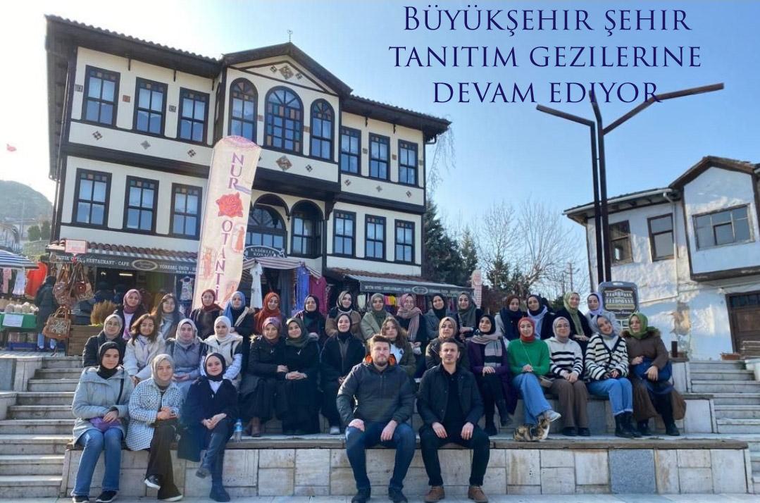 Büyükşehir şehir tanıtım gezilerine devam ediyor