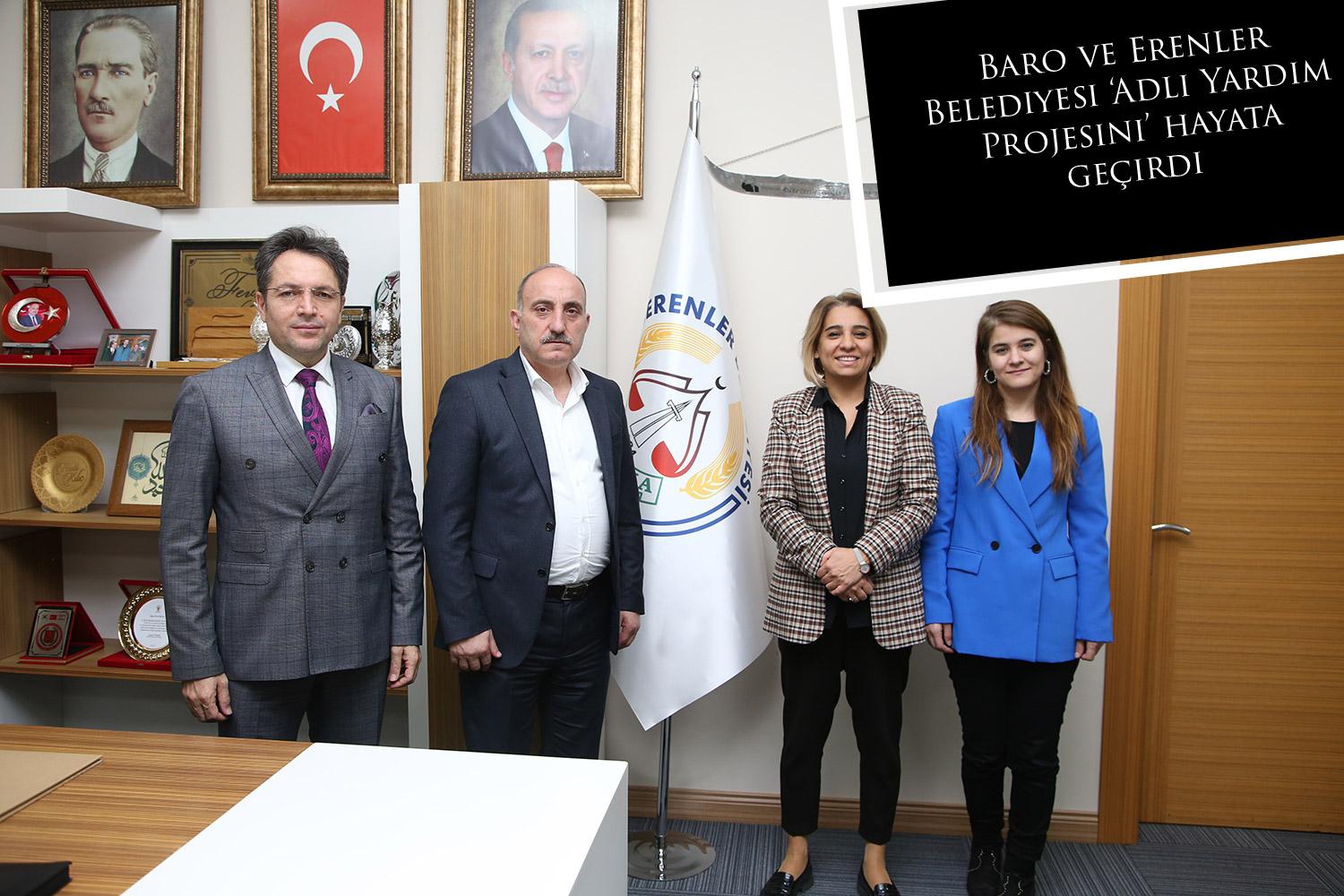 Baro ve Erenler Belediyesi ‘Adli Yardım Projesini’ hayata geçirdi