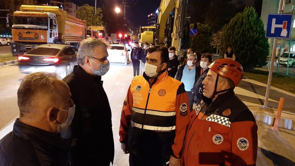 BAŞKAN EKREM YÜCE İZMİR'DE