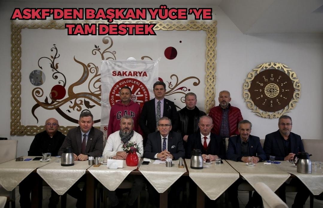 ASKF’den Başkan Yüce’ye tam destek:  “Başkan Yüce ile birlikte sporda yeni başarılara imza atacağız”