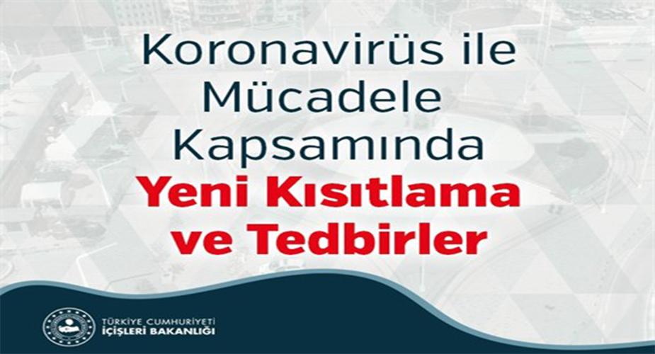 İÇİŞLERİ BAKANLIĞI'NDAN 81 İL VALİLİĞİNE KORONAVİRÜS KONULU YENİ GENELGE GÖNDERİLDİ