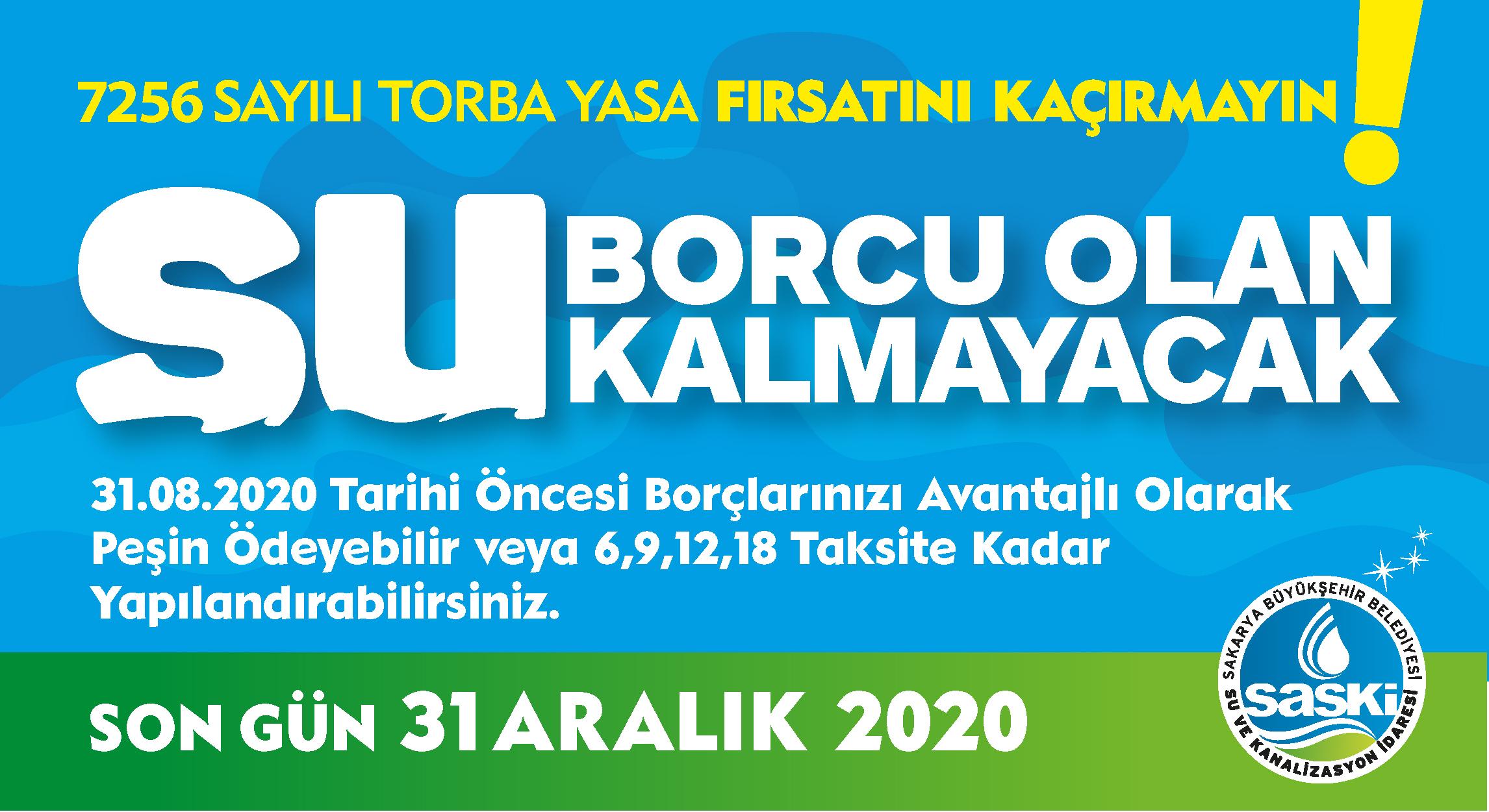 SASKİ’de Su Borçlarına Yapılandırma Fırsatı
