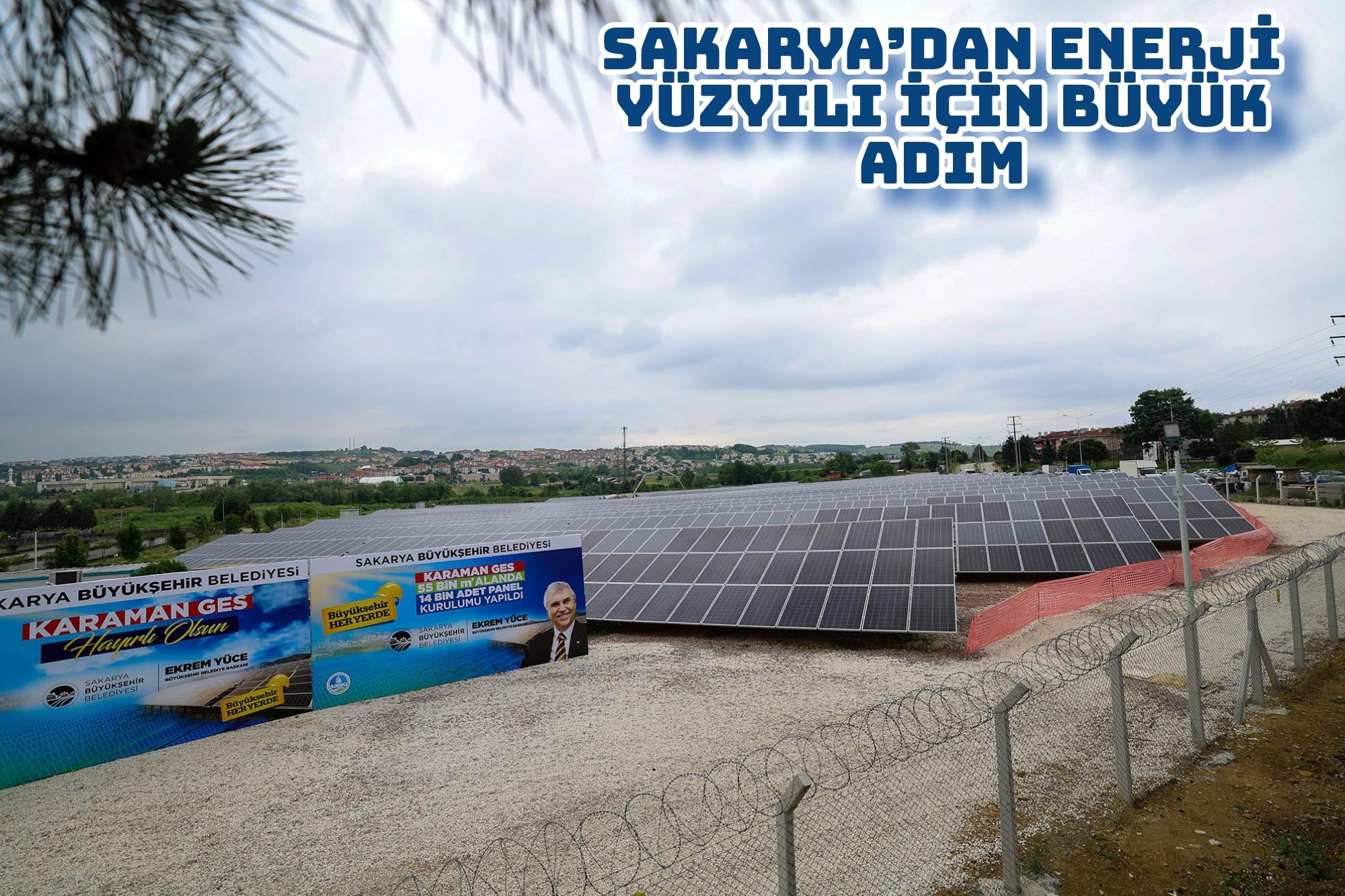 Sakarya’dan enerjiyüzyılı için büyük adım: Karaman GES yılda 18 milyon TL’lik enerji üretecek
