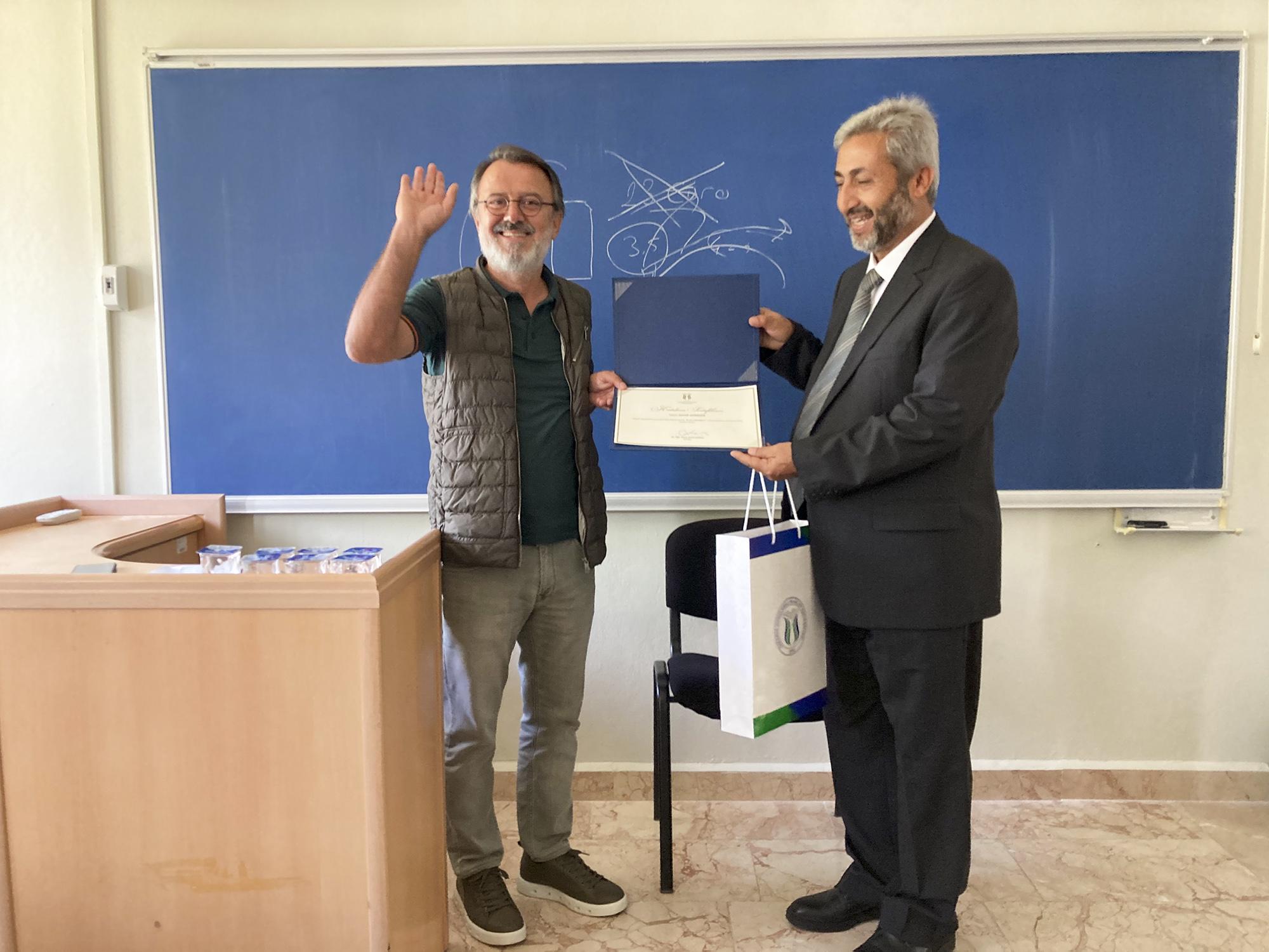 SUBÜ Ferizli MYO’da ilk ders iş dünyasından