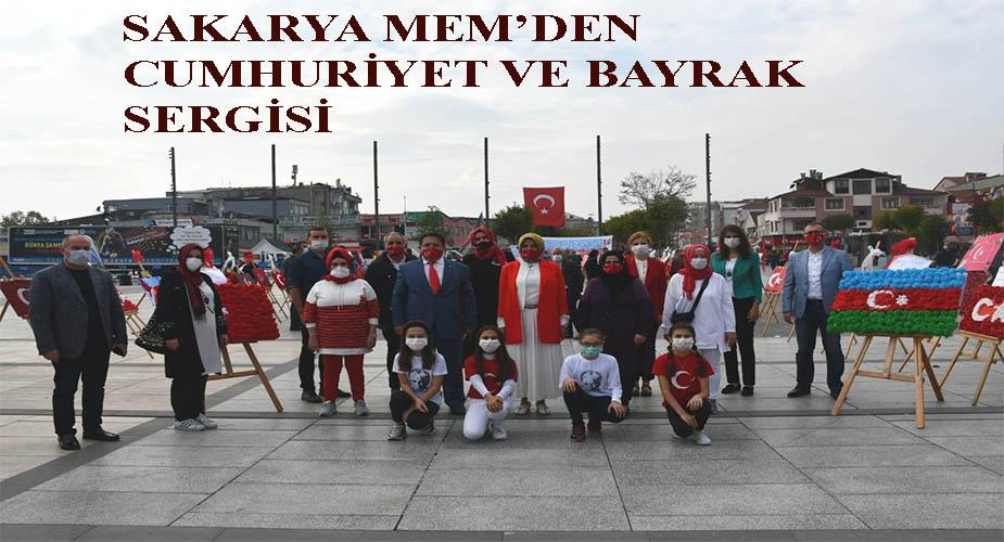 MİLLİ EĞİTİM MÜDÜRLÜĞÜN'DEN CUMHURİYET VE BAYRAK SERGİLERİ
