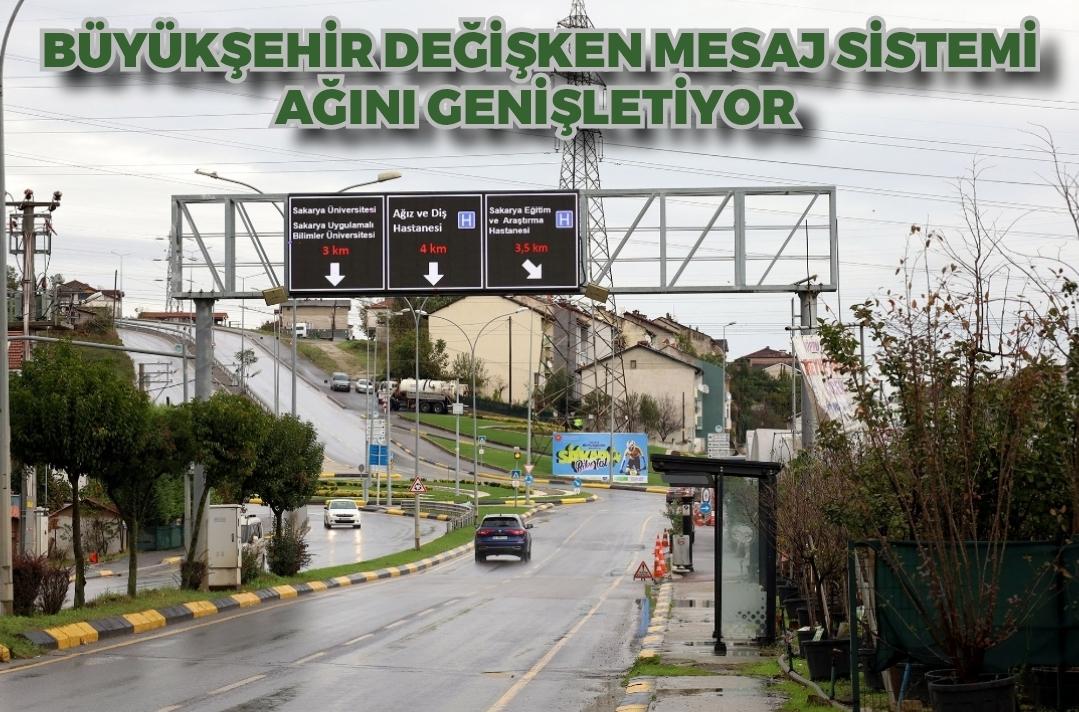 Büyükşehir Değişken Mesaj Sistemi ağını genişletiyor