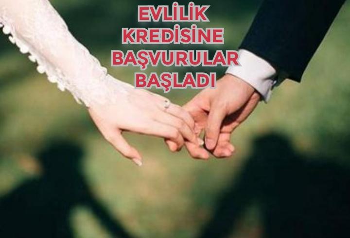 Evlilik kredisine başvurular başladı