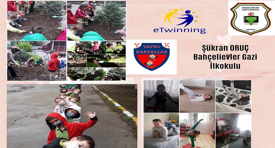 Bahçelievler Gazi İlkokulundan ‘Yavru Kartallar’ eTwinning Projesi