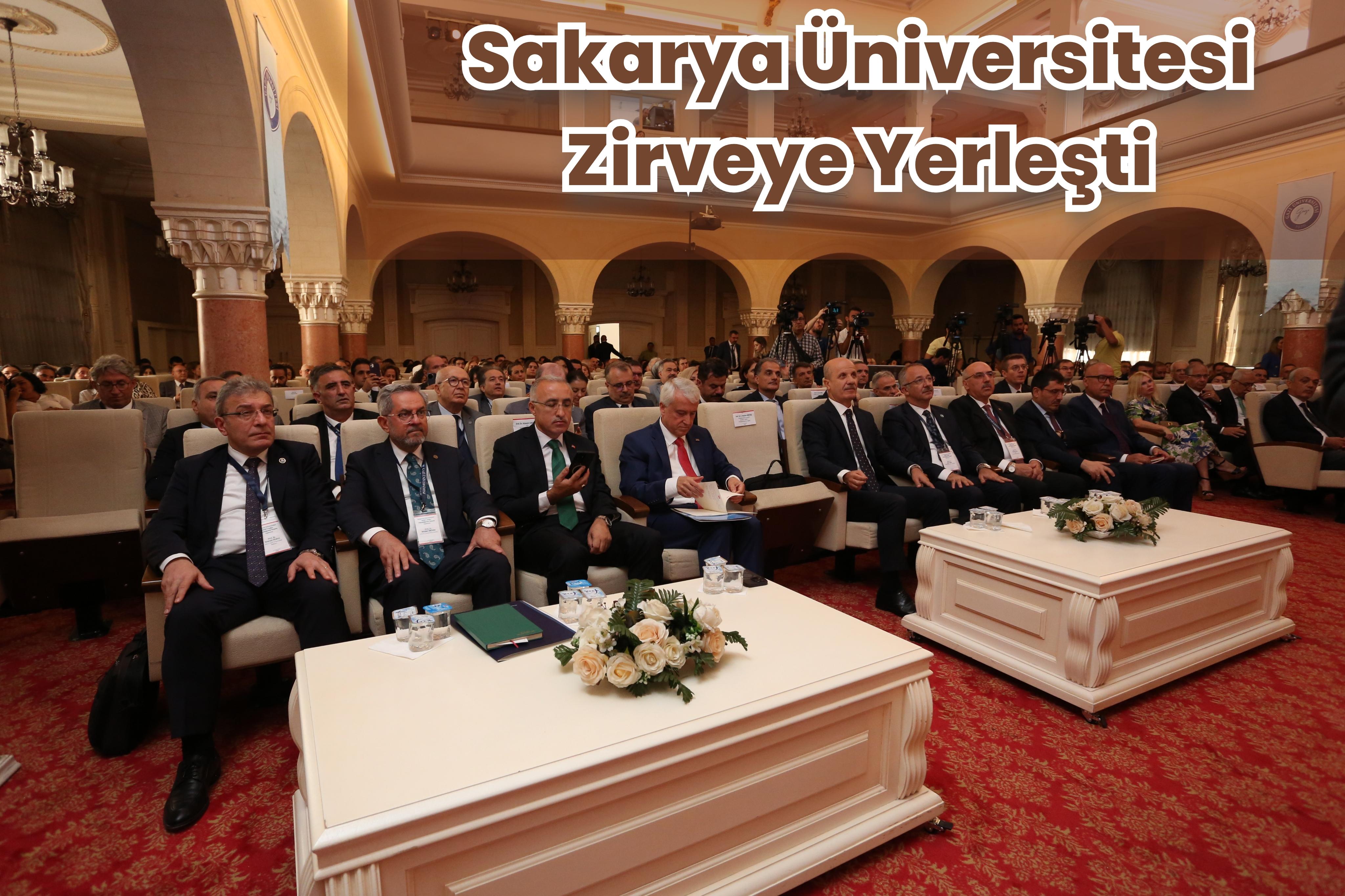 Sakarya Üniversitesi Zirveye Yerleşti