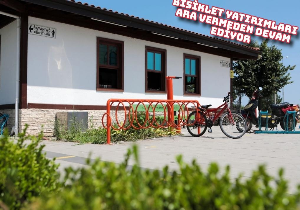 Büyükşehir 40 noktada bisiklet istasyonları kuruyor 