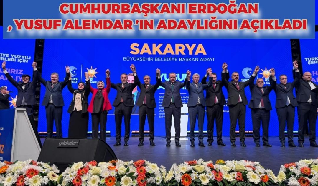 Cumhurbaşkanı Erdoğan, Yusuf Alemdar’ın Adaylığını Açıkladı