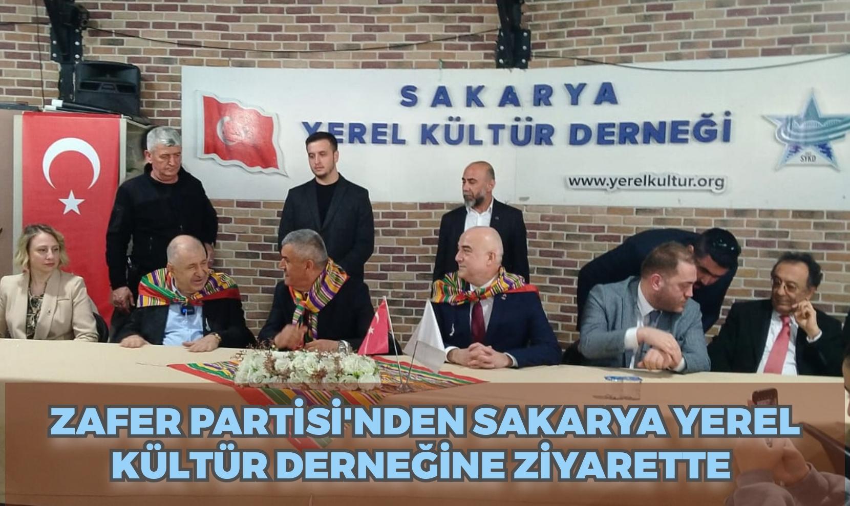 Zafer Partisinden Sakarya Yerel Kültür Derneğine Ziyaret