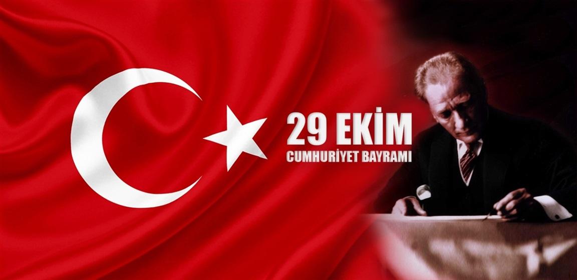 BAYRAKTAR'DAN 29 EKİM CUMHURİYET BAYRAMI MESAJI