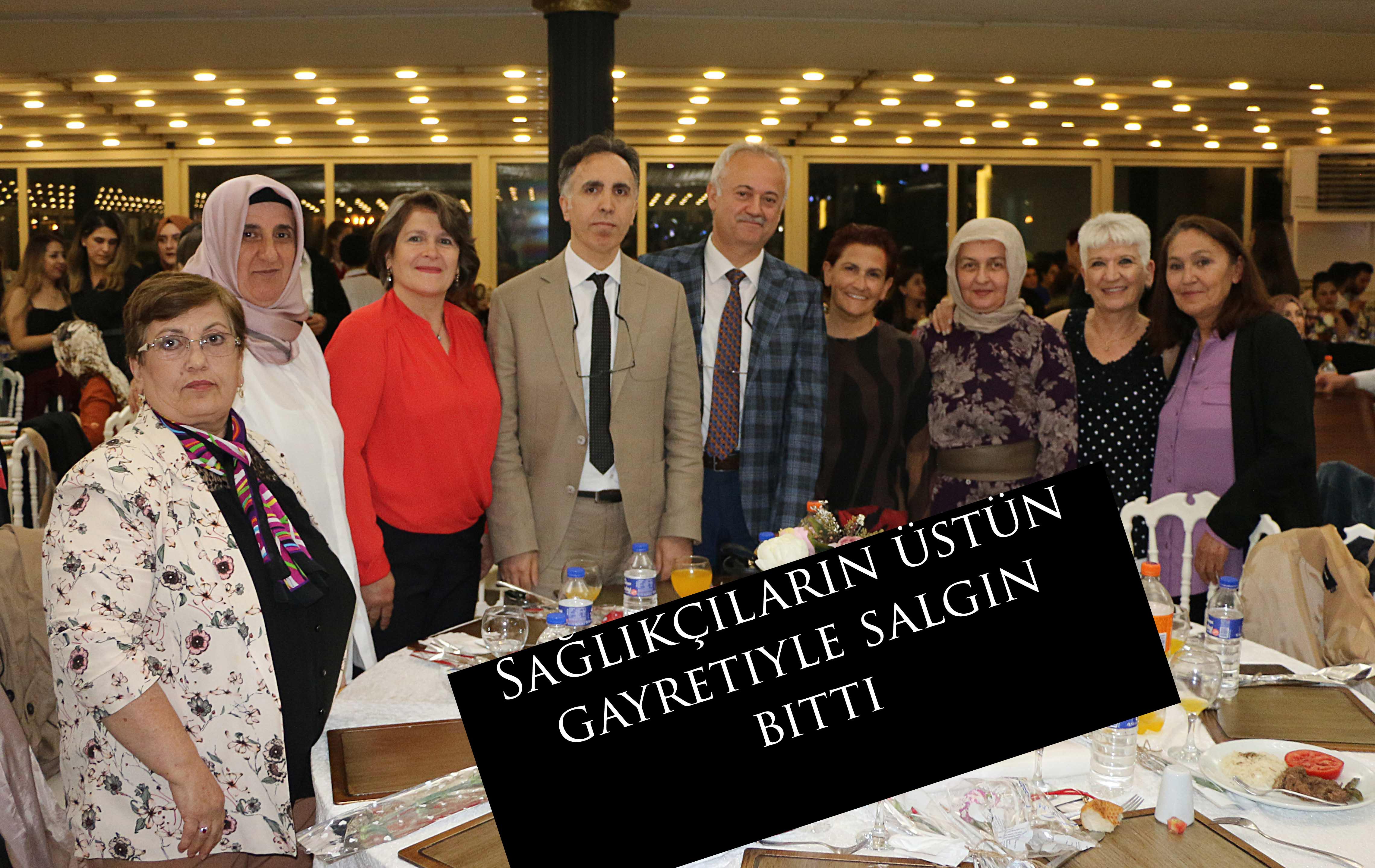 Sağlıkçıların üstün gayretiyle salgın bitti