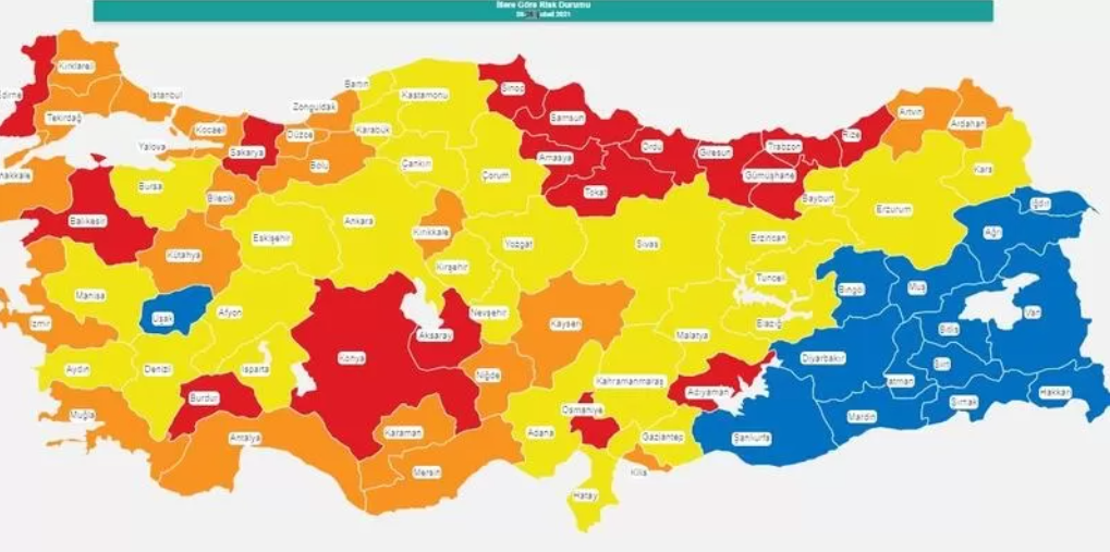 Haritadaki Renkler Değişirse Ne Olacak? 