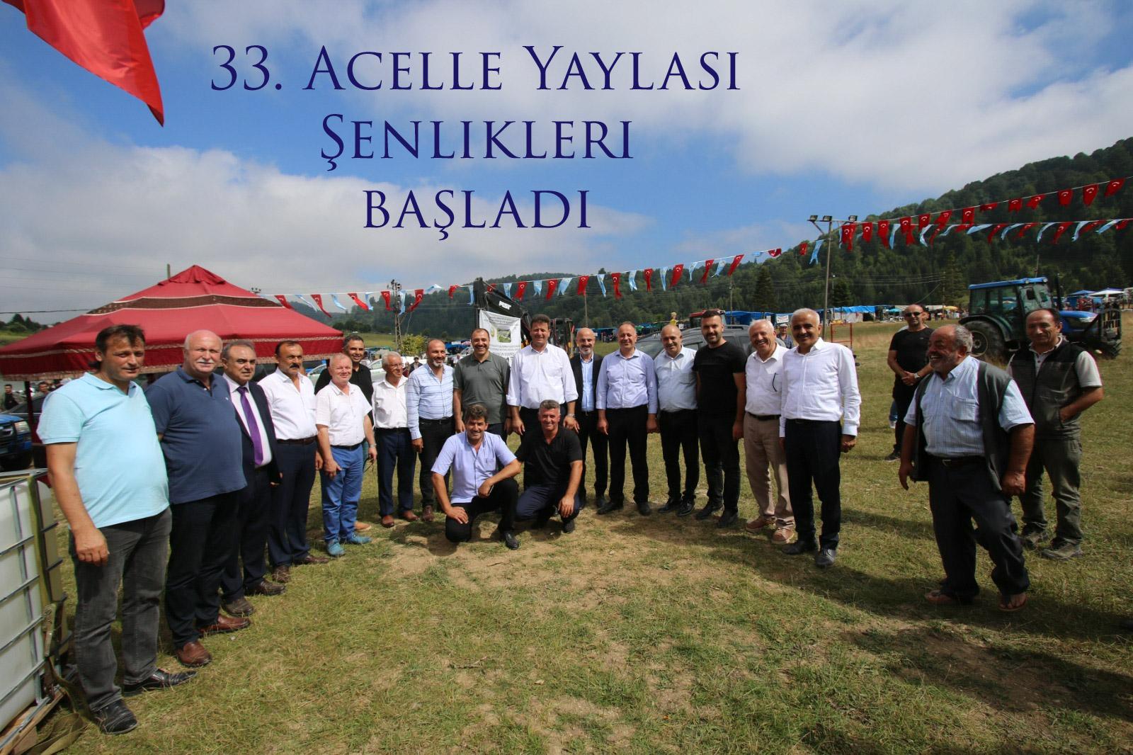 33. Acelle Yaylası Şenlikleri başladı 