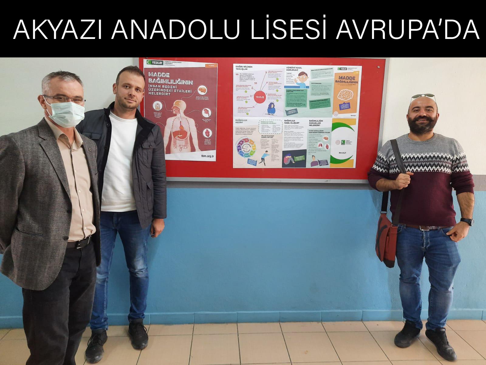 AKYAZI ANADOLU LİSESİ AVRUPA’DA