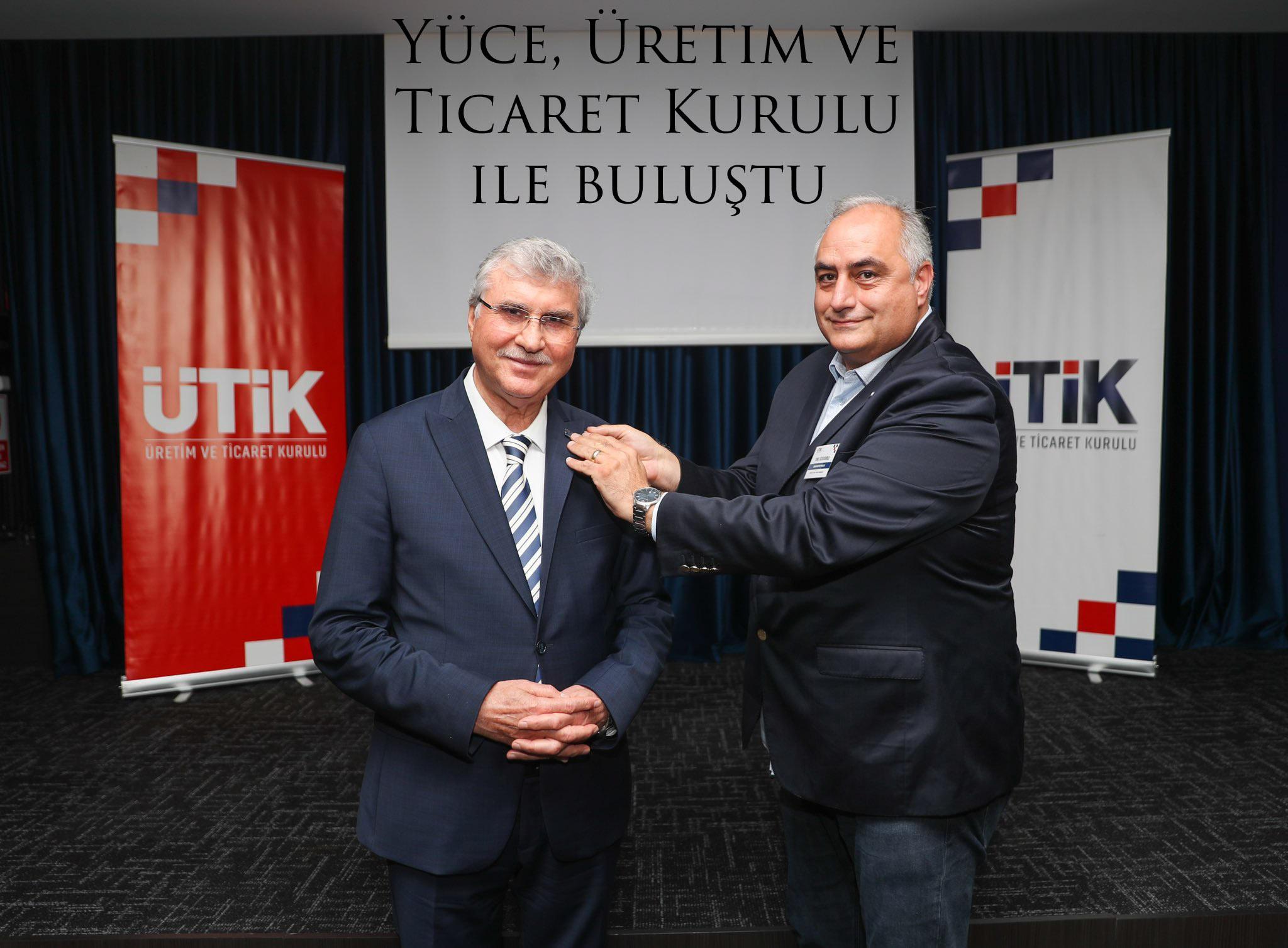 Yüce, Üretim ve Ticaret Kurulu ile buluştu
