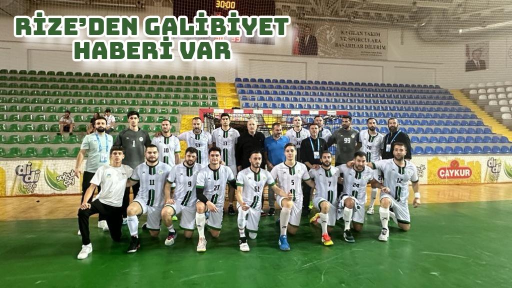 Rize’den galibiyet haberi var: Büyükşehir dolu dizgin