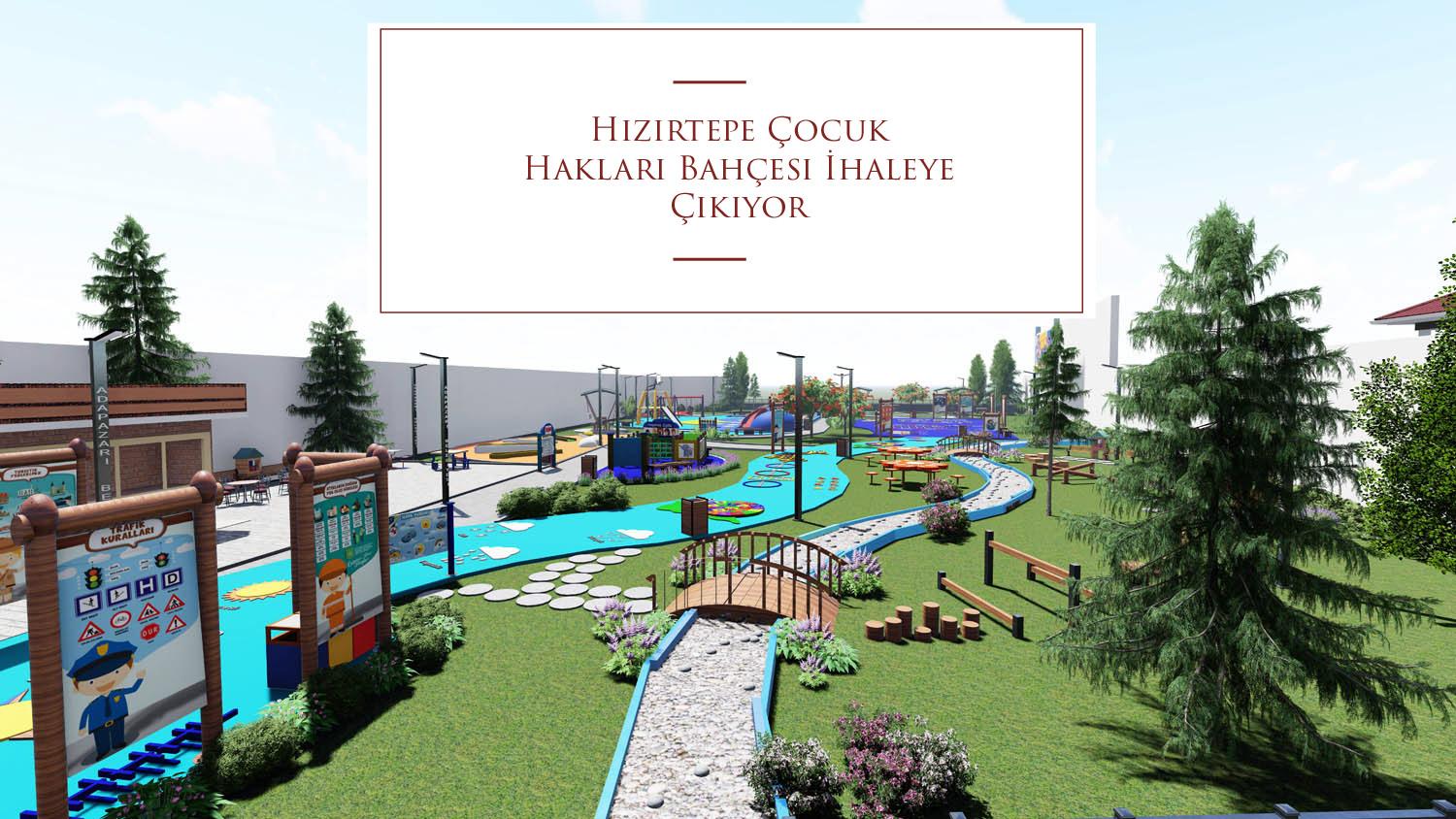 Hızırtepe Çocuk Hakları Bahçesi İhaleye Çıkıyor