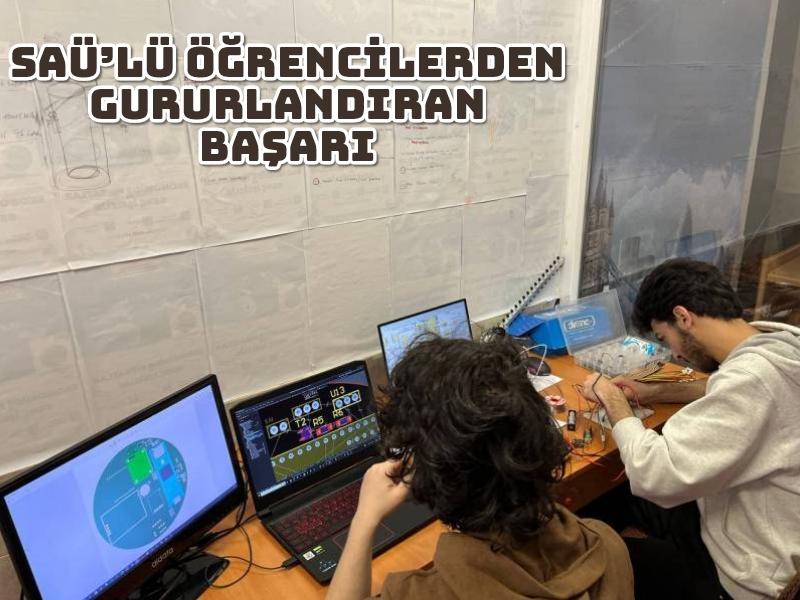 SAÜ’lü Öğrencilerden Gururlandıran Başarı