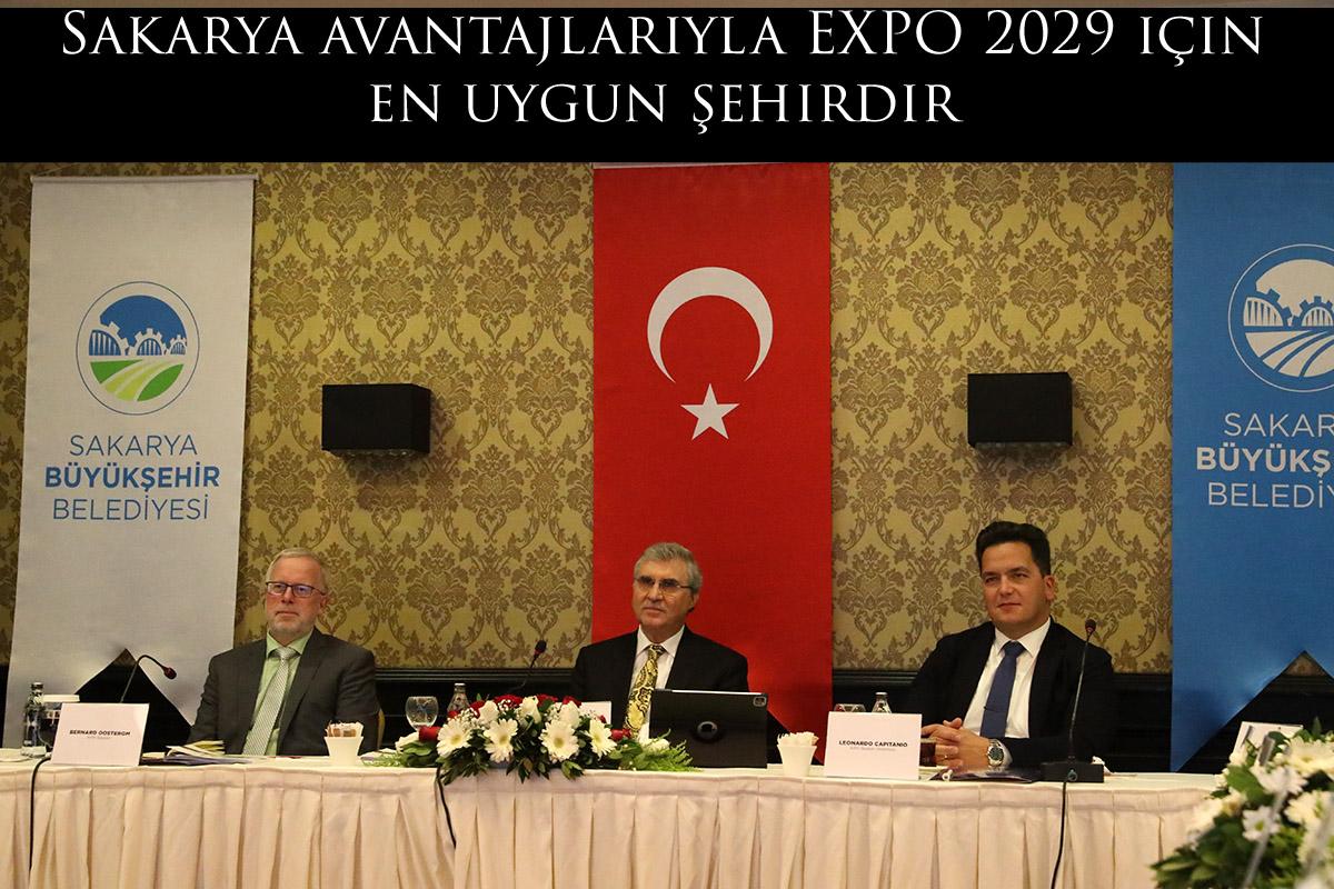 Sakarya avantajlarıyla EXPO 2029 için en uygun şehirdir