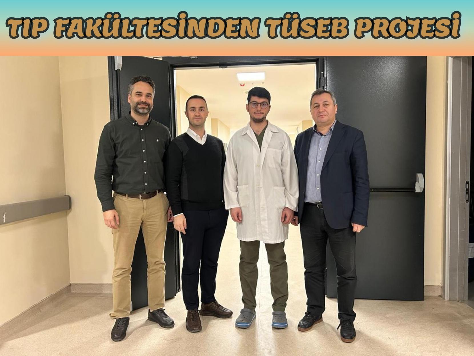 Tıp Fakültesinden TÜSEB Projesi