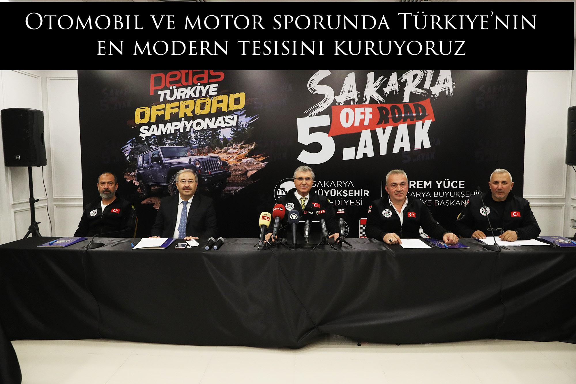 Otomobil ve motor sporunda Türkiye’nin en modern tesisini kuruyoruz