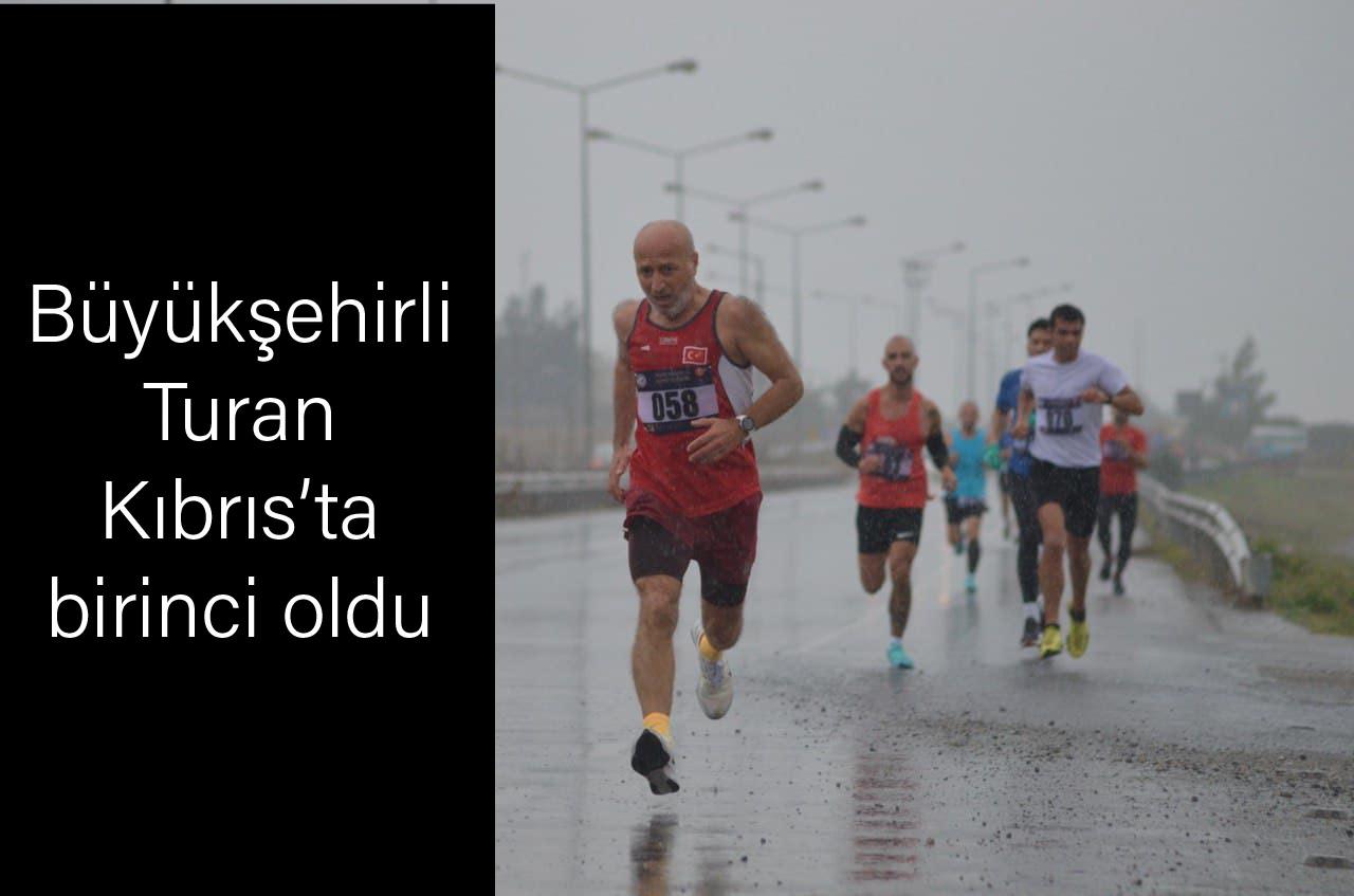 Büyükşehirli Turan Kıbrıs’ta birinci oldu