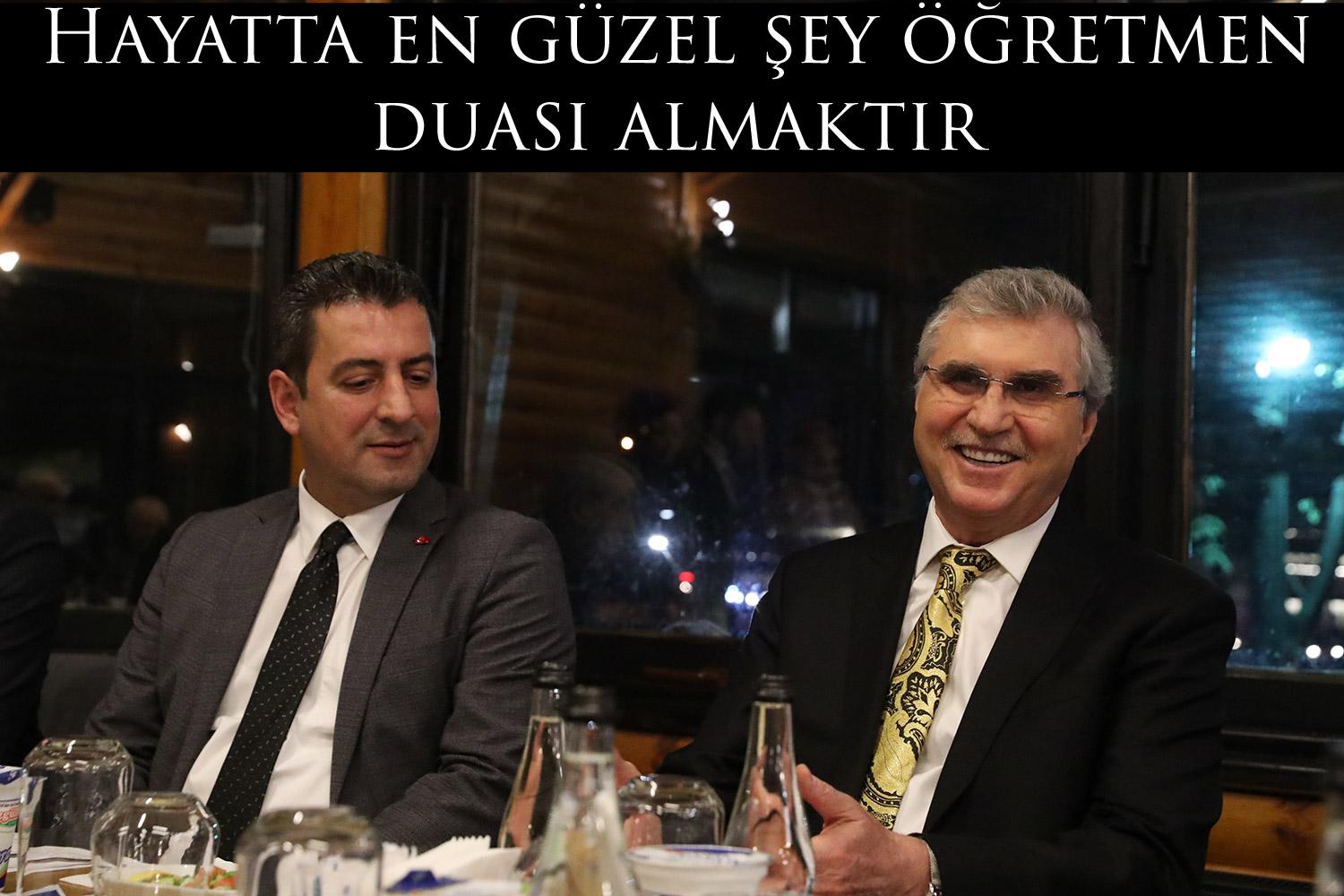 Hayatta en güzel şey öğretmen duası almaktır