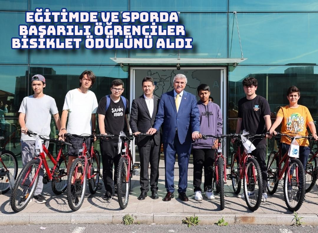 Başarılı öğrencilere Başkan Yüce’den jest