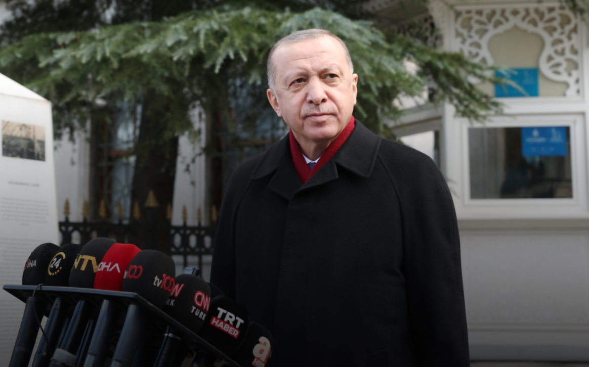 Cumhurbaşkanı Erdoğan, Cuma Namazı Sonrası Gündeme İlişkin Değerlendirmelerde Bulundu