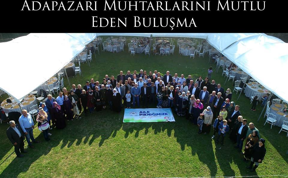 Adapazarı Muhtarlarını Mutlu Eden Buluşma