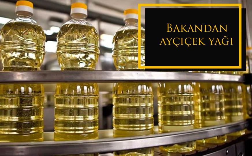 Bakandan ayçiçek yağı açıklaması  