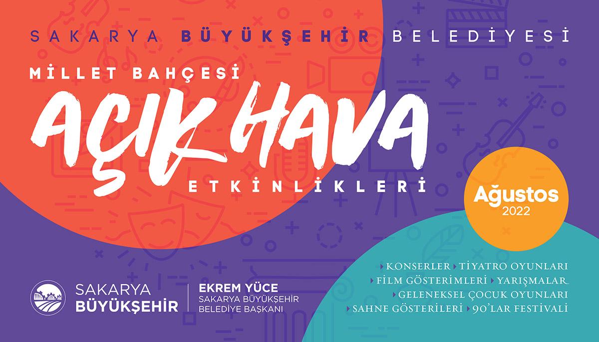 Büyükşehir Açık Hava Etkinlikleri Millet Bahçesi’nde başlıyor 