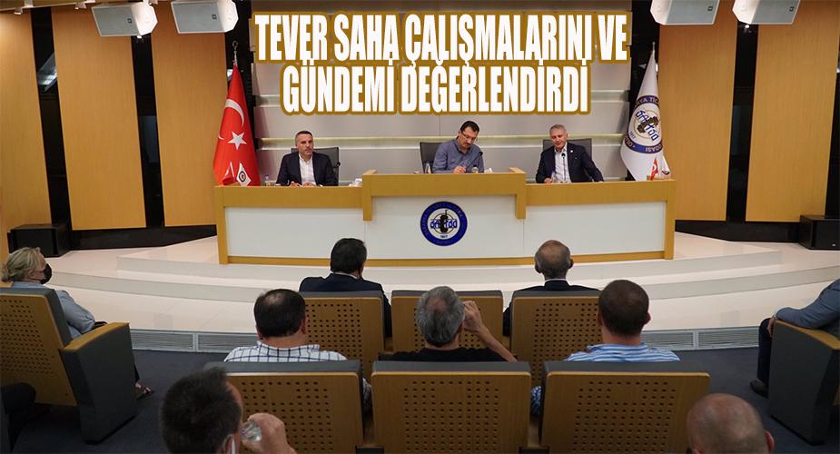 AK Parti Sakarya İl Başkanı Yunus Tever, teşkilat olarak sürdürdükleri saha çalışmalarını değerlendirerek, gündeme ilişkin açıklamalarda bulundu.